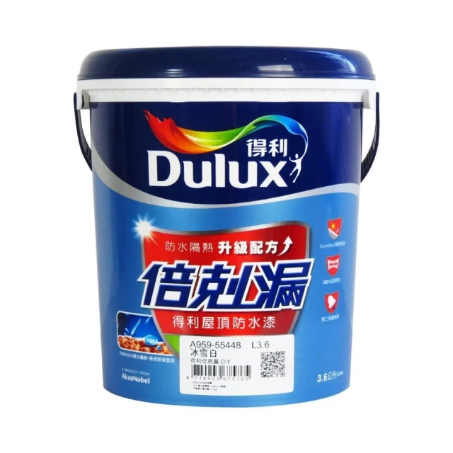【得利】倍剋漏屋頂防水漆A959＜3.6公升裝＞／得利959／漆王