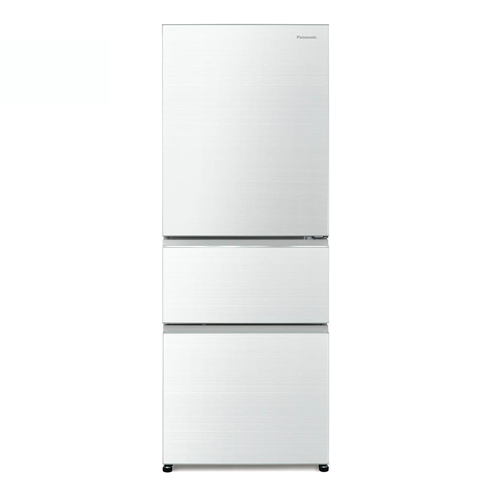 【Panasonic 國際牌】原廠控價~問問有優惠價NR-C454HG-W 450公升無邊框玻璃三門變頻冰箱翡翠白(含基本安裝)