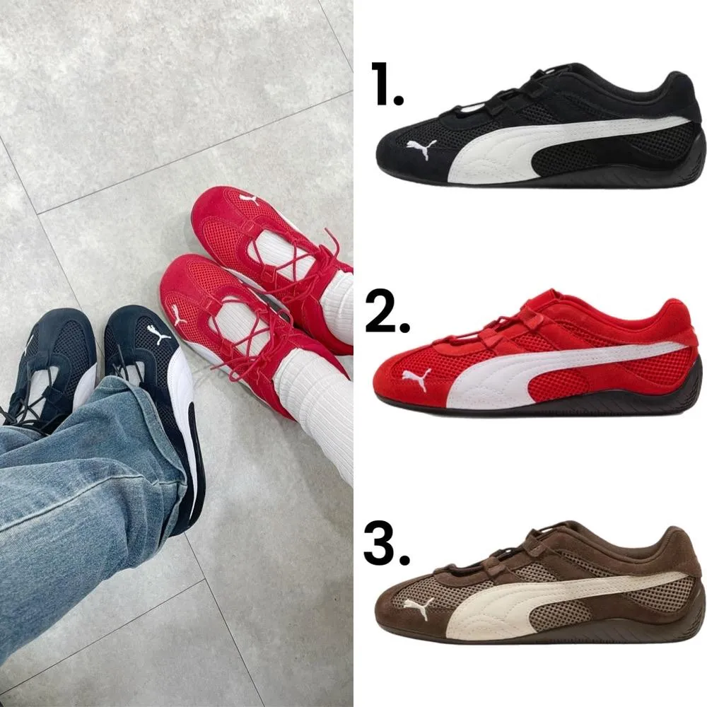 【PUMA】PUMA SPEEDCAT GO 女款 瑪莉珍 賽車鞋 咖啡 巧克力 黑 紅 美拉德 女款 403589-08 0102