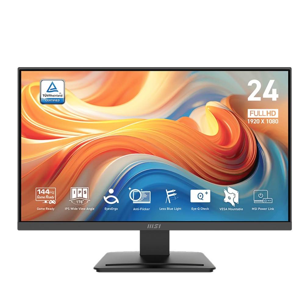 【MSI 微星】PRO MP243L E14 24型 IPS 144Hz 1ms 商用美型螢幕