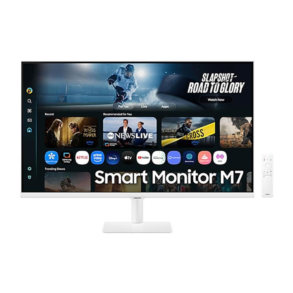 【Samsung 三星】S32FM703UC 智慧聯網螢幕 白色 32型 4K/VA/ AI影像最佳化/智慧電視