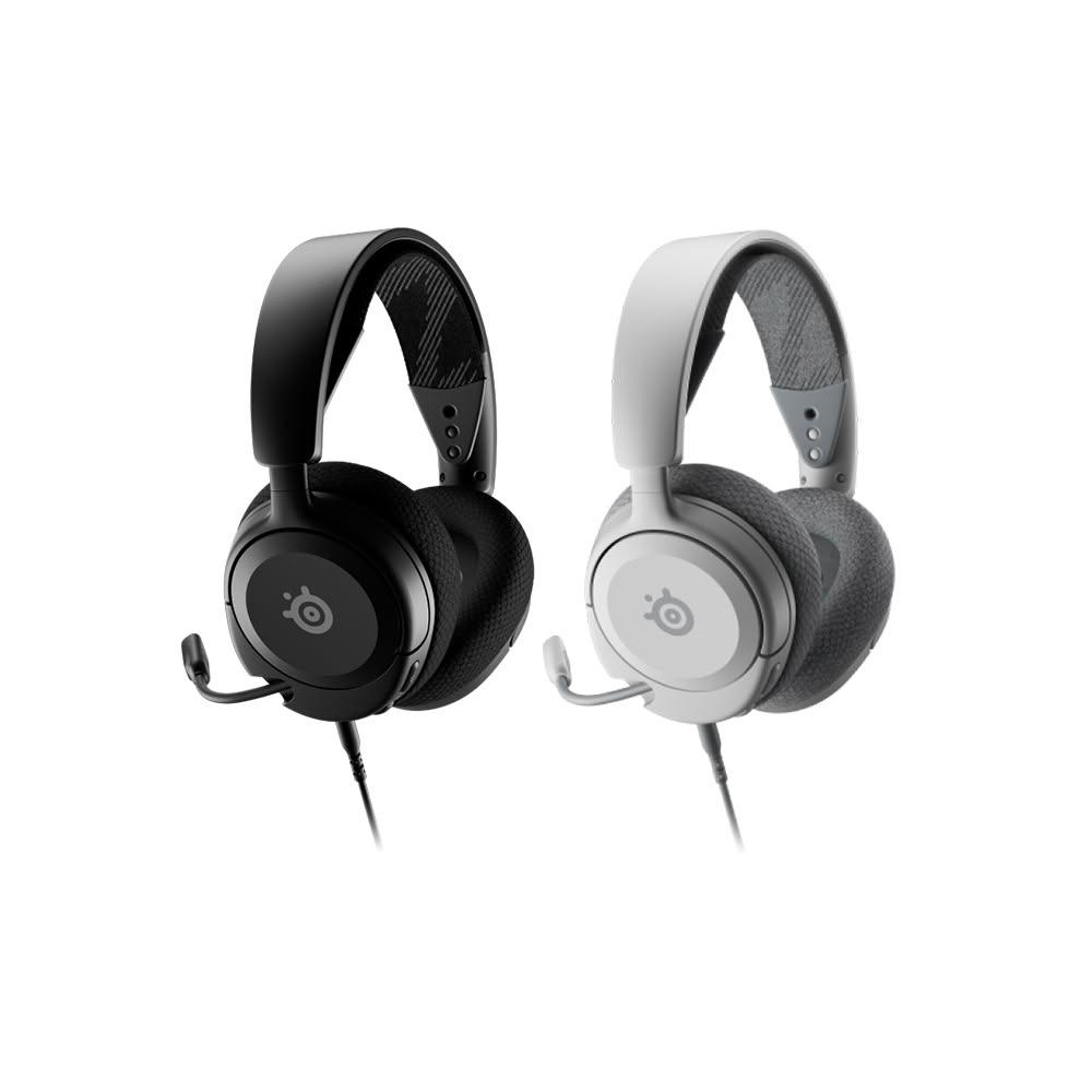 【Steelseries 賽睿】Steelseries Arctis Nova 1 超輕量型耳機  輕量人體工學/3.5mm/2年保/降噪麥克風