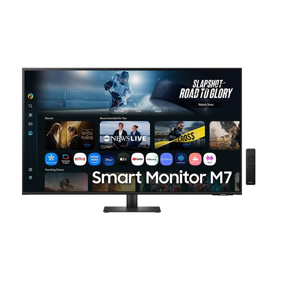 【Samsung 三星】SAMSUNG 三星 S43FM702UC 電腦螢幕 43吋 60Hz 4k 4ms 內建喇叭 智慧螢幕 液晶螢幕 螢幕