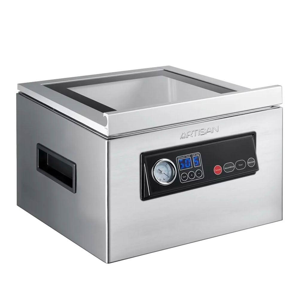 【Artisan 奧堤森】不鏽鋼乾濕二用腔式真空包裝機 CVS4300 送荷蘭公主多功能食物處理機