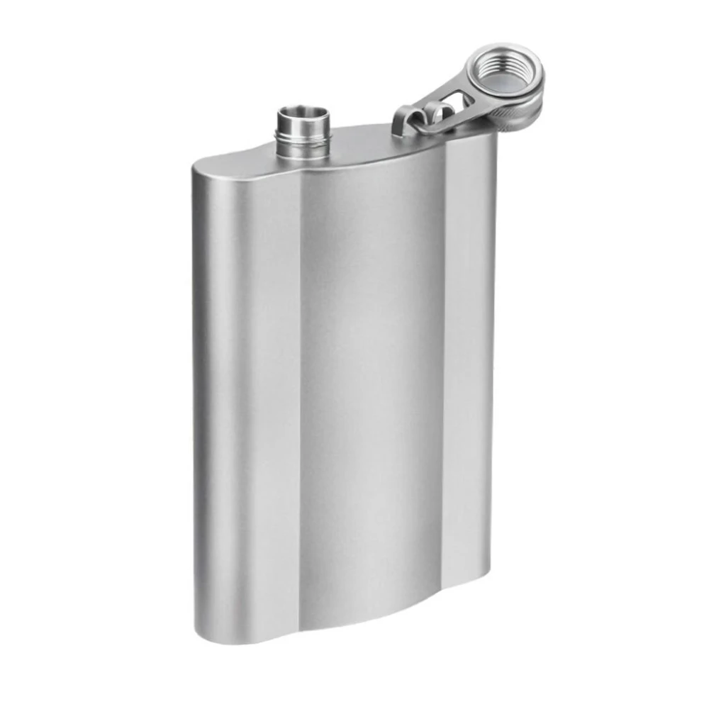 【TEMPEST】純鈦酒壺 180~240ML ( 圓酒壺 戶外壺 便捷迷你壺 隨身扁酒壺 便攜酒壺 純鈦超輕漏斗 酒壺漏斗 )交換禮物