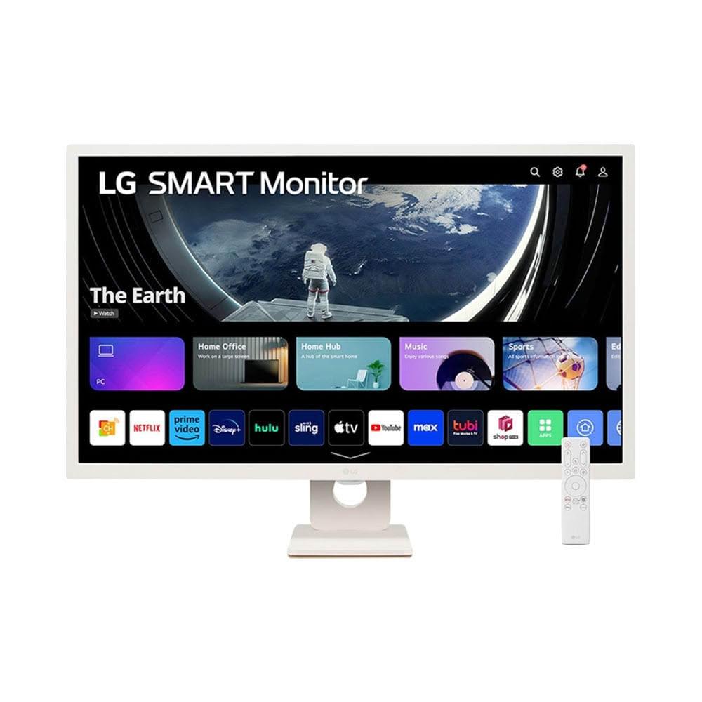 【LG 樂金】32SR50F-W IPS 智慧聯網平面螢幕32型 60Hz/8ms/內建喇叭/IOT家電控制