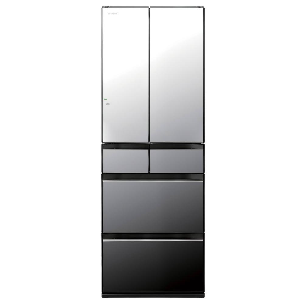 【HITACHI 日立】RHW540RJ 冰箱 537L 六門琉璃 變頻 琉璃鏡 日製 HITACHI 日立