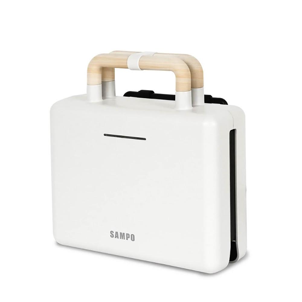 【SAMPO 聲寶】可換片點心機/熱壓土司機/三明治機/鬆餅機(TQ-B1981L)