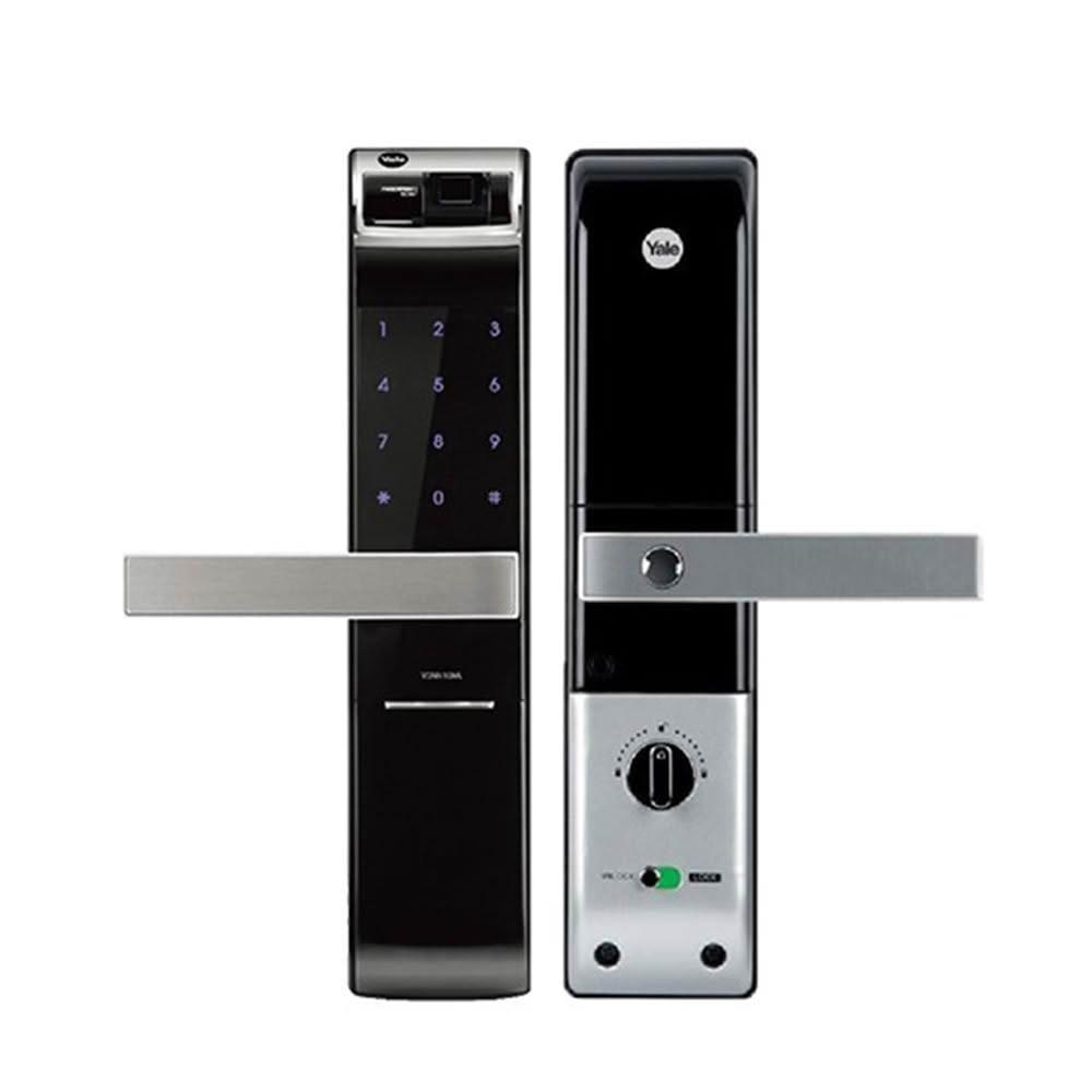 【Yale 耶魯】YDM-4109A 指紋/密碼/鑰匙/藍芽/遠端電子鎖 (原廠公司貨/含基本安裝)