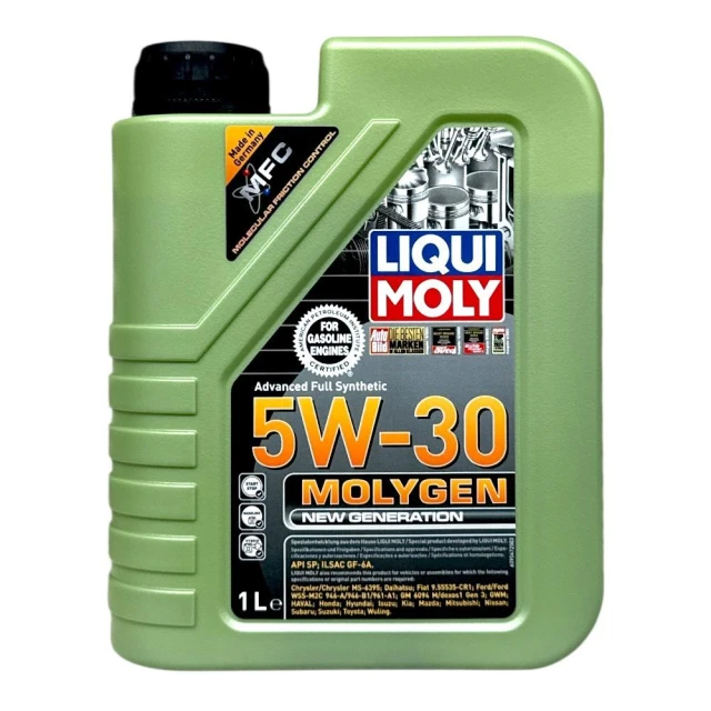 LIQUI MOLY MOLYGEN 5W30 液態鉬 全合成機油 德國製 5W-30 機油 1公升 LM