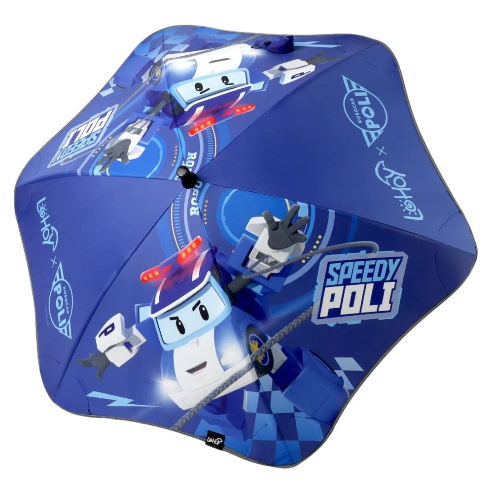 【LOHOY】童趣圓夢傘 救援小英雄波力聯名款(兒童雨傘 安全圓角傘)