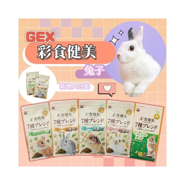 快速出貨  GEX 彩食健美 幼兔 老兔 兔子主食 兔飼料 成兔糧 老兔飼料 兔子飼料 老兔飼料 兔用飼料