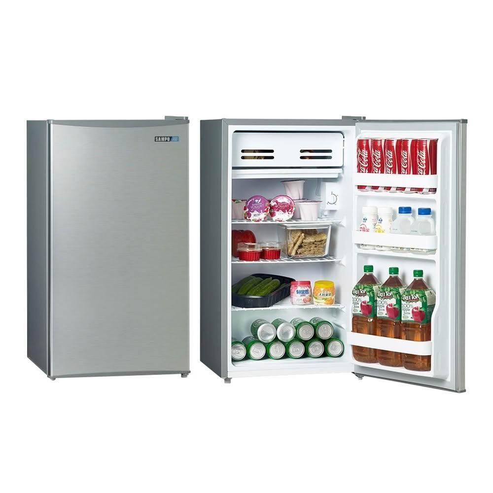 【SAMPO 聲寶】( SR-C09 ) 95公升 獨享單門冰箱 -髮絲銀《送基本安裝、舊機回收》