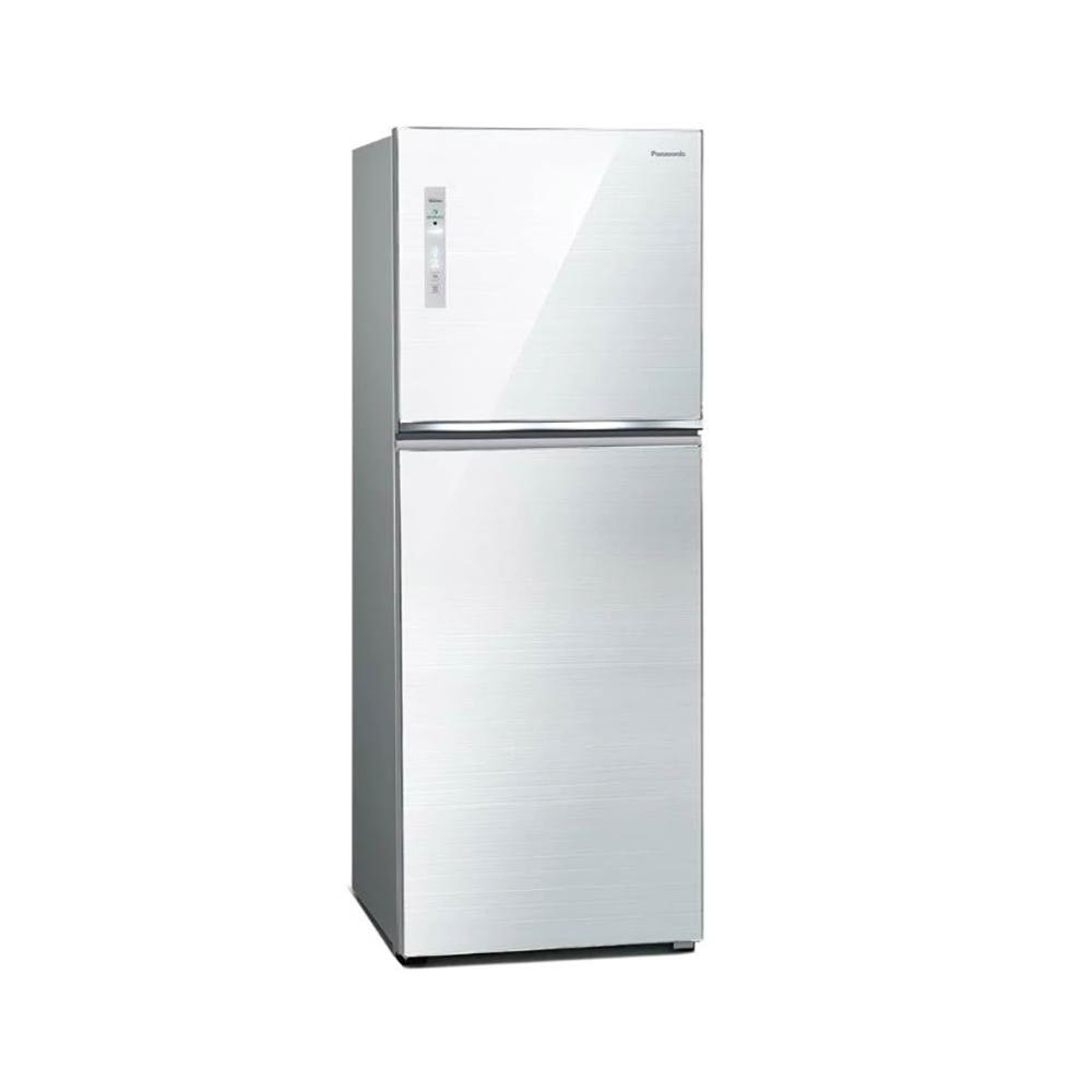 【Panasonic 國際牌】NR-B493TG-W  498公升 雙門變頻玻璃冰箱-翡翠白