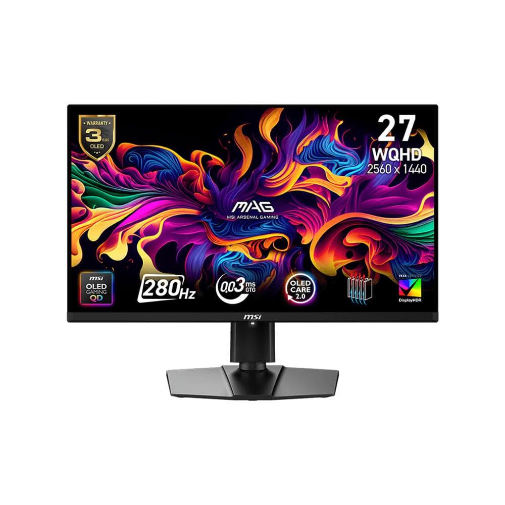 【MSI 微星】MAG 271QP QD-OLED X28 電競螢幕 27型 2K/0.03ms/280Hz/