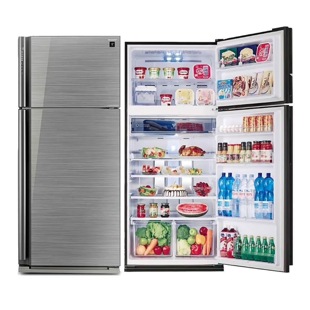 【SHARP 夏普】( SJ-GD58V-SL ) 583L 變頻自動除菌離子雙門冰箱