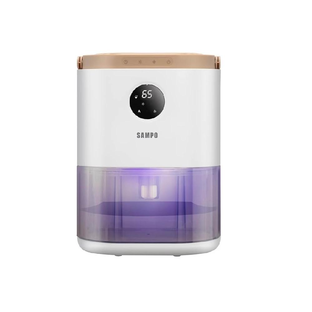 SAMPO聲寶 AD-W2102RL 電子式加濕器，具備35分貝睡眠模式，三段控制，自動睡眠功能，七色氣氛燈營造舒適氛圍。無壓縮機設計，低噪音運作，水箱容量2L，適用10坪以下空間。具備濕度顯示器、定時功能（最長48小時）、全拆式水箱設計，清潔方便。超一天不用一度電節能設計，適合居家使用。