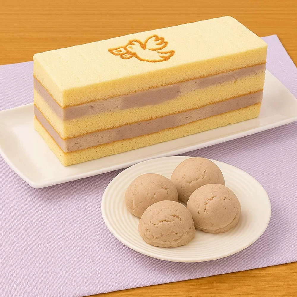 【基隆連珍】芋泥球12顆+雙層芋泥蛋糕1條