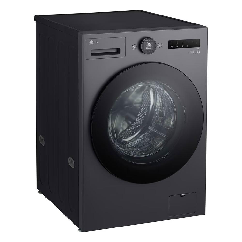 【LG 樂金】【好禮二選一】18公斤 蒸洗脫烘 AI滾筒洗衣機 WD-S18NDB 夜墨灰 台灣公司貨