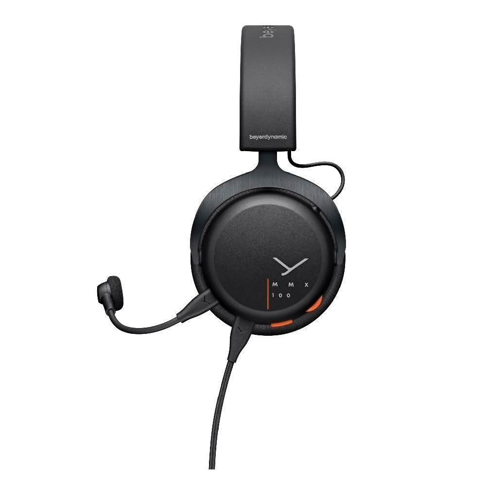 beyerdynamic拜雅 MMX 100 是一款專業有線圓線耳機，專為通話設計，開放式頭戴結構提供舒適聆聽體驗。適用於各種通訊需求，具備高品質音效與清晰麥克風，享2年保固保障，適合辦公或娛樂使用。