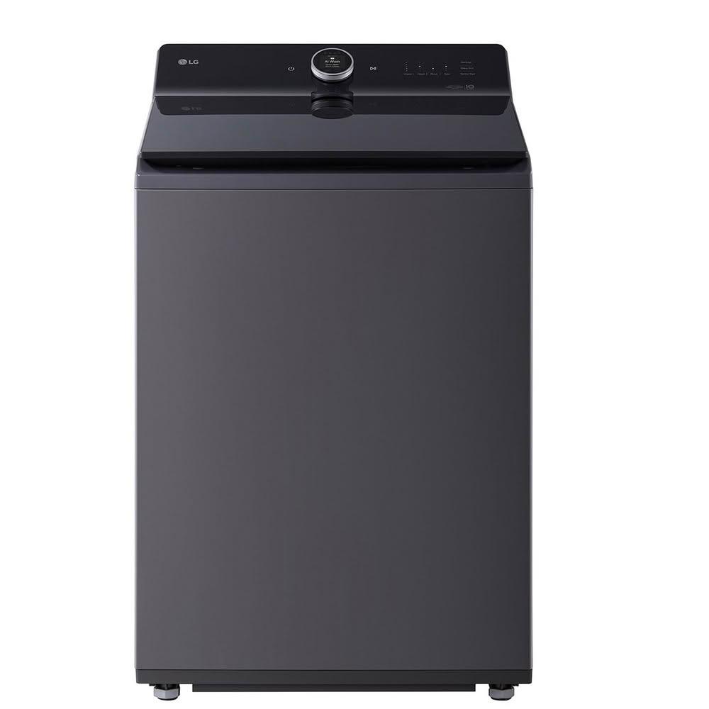 【LG 樂金】23公斤 直立式洗衣機 EZ 系列｜夜墨灰｜AI DD™ 蒸氣直驅變頻 | WT-TD23HG 台灣公司貨