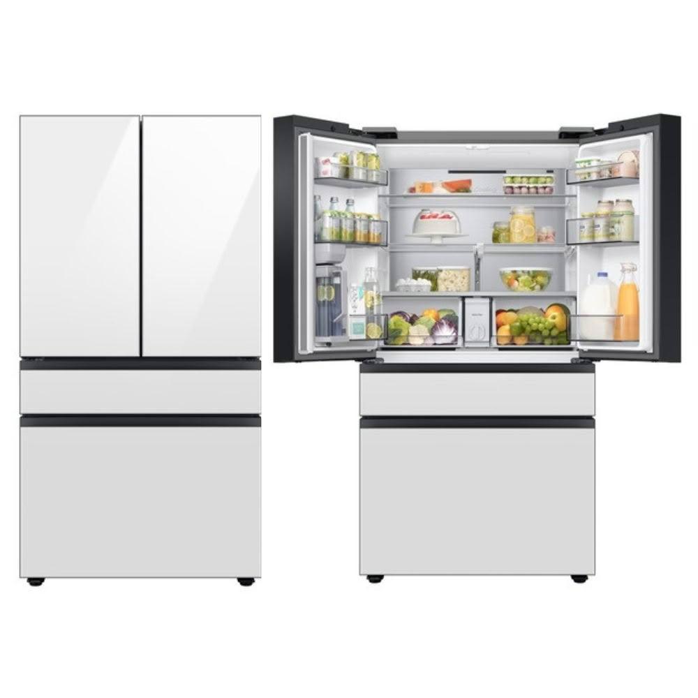 【Samsung 三星】RF23BB8200APTW 640L 設計品味系列 雙循環四門旗艦冰箱 自選門板色