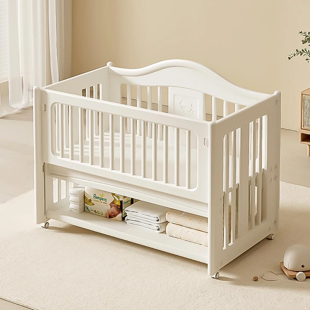 【LEMU 樂牧】嬰兒床 可拼接大床 (遊戲床/寶寶床/多功能可調式床邊床)