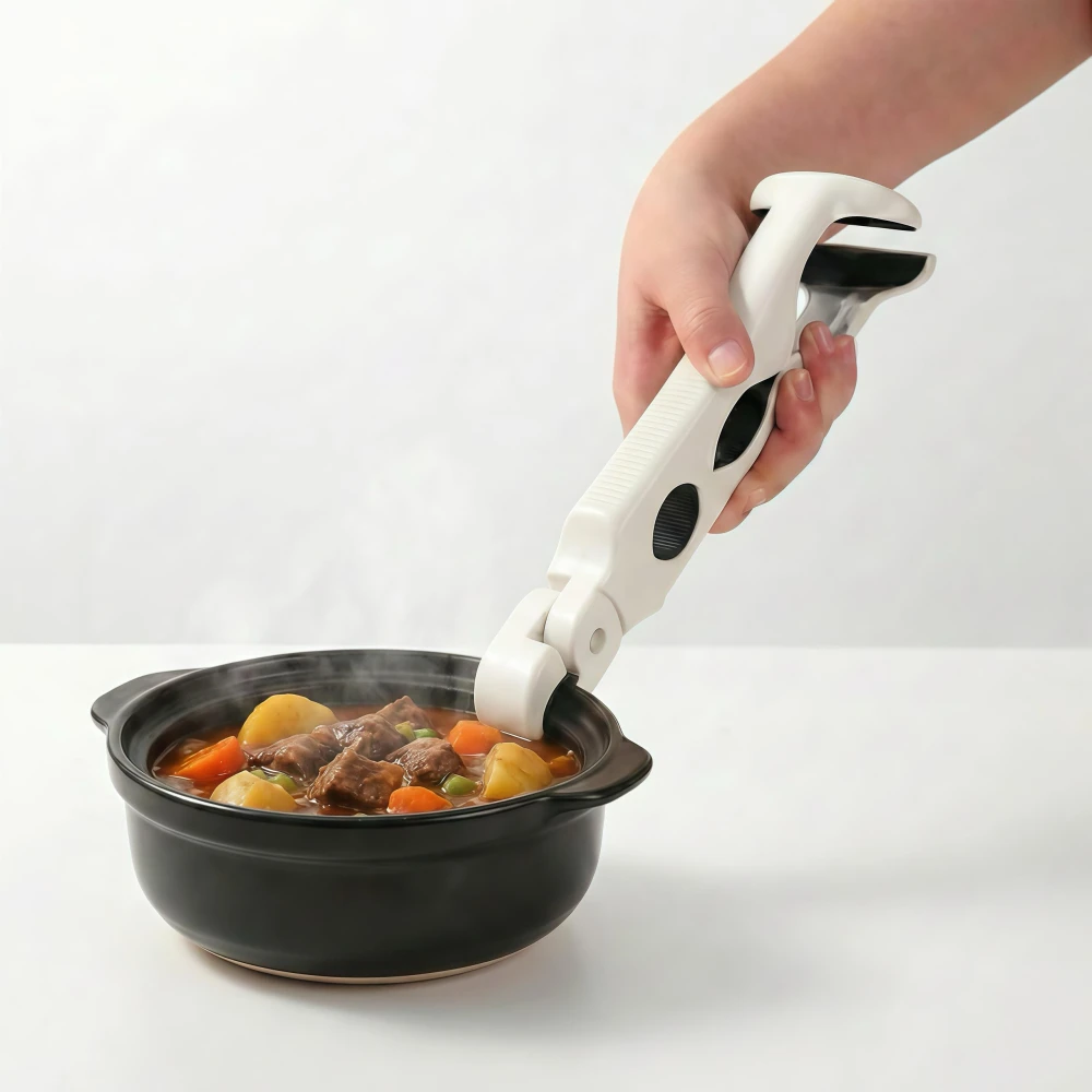 【Fien Home】三合一防燙碗碟夾 防燙夾 取碗防燙夾 取碗夾 隔熱夾 矽膠防滑夾