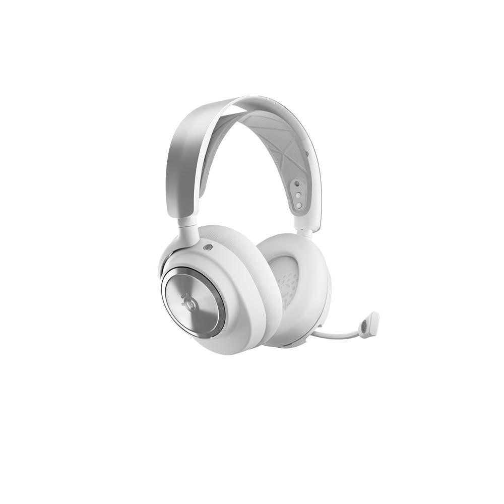 【Steelseries 賽睿】Steelseries 賽睿 Arctis Nova Pro Wireless 無線耳機 白色 快速充電 伸縮降噪麥克風