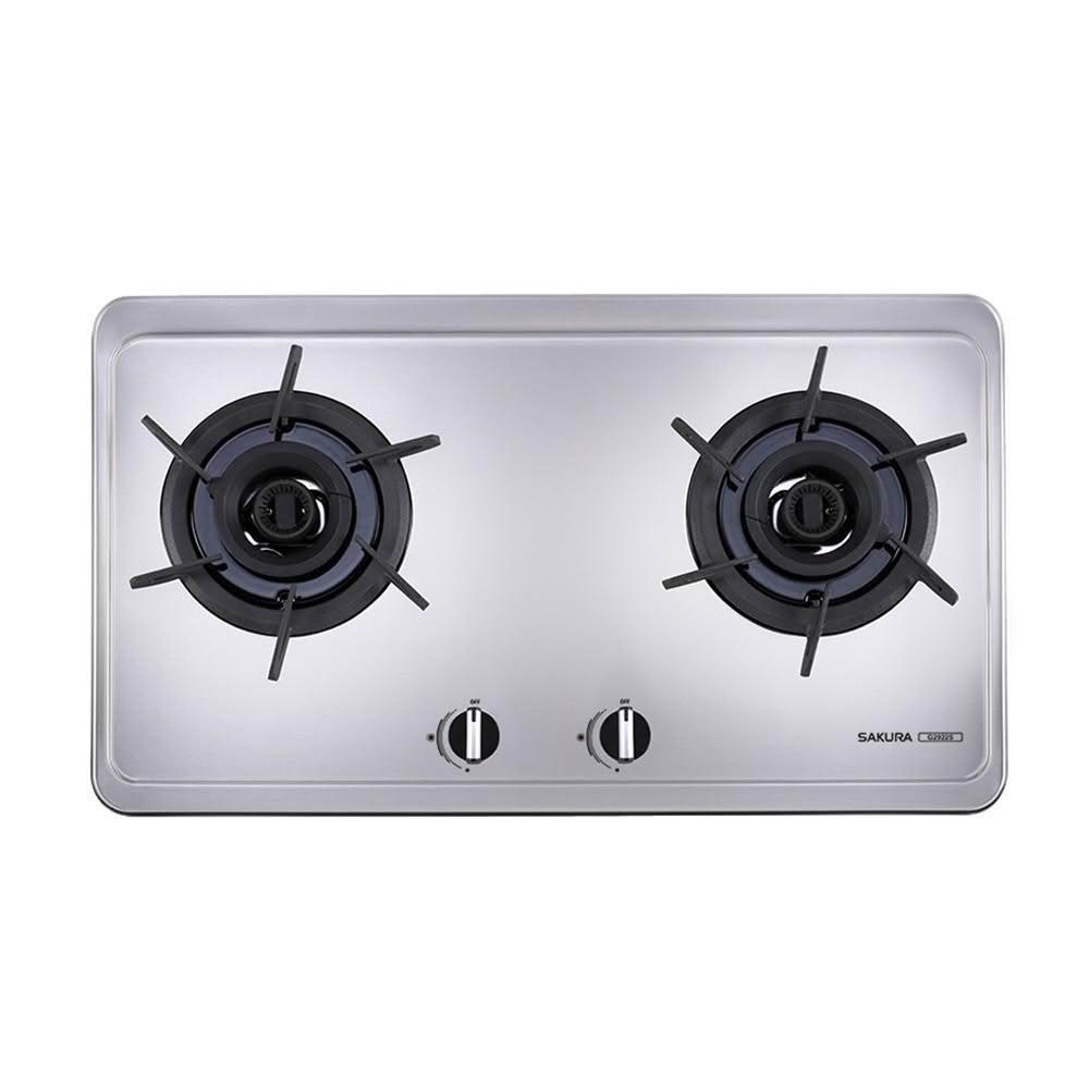 【SAKURA 櫻花】櫻花 SAKURA G2922S 不鏽鋼面板 雙炫火檯面爐 一級節能 (僅限 中彰投 含基本安裝)  免運