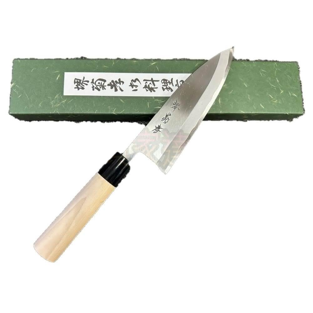 堺孝行165mm 堺菊孝日本製改良霞研出刃魚刀日式魚刀雞肉刀日式料理料理