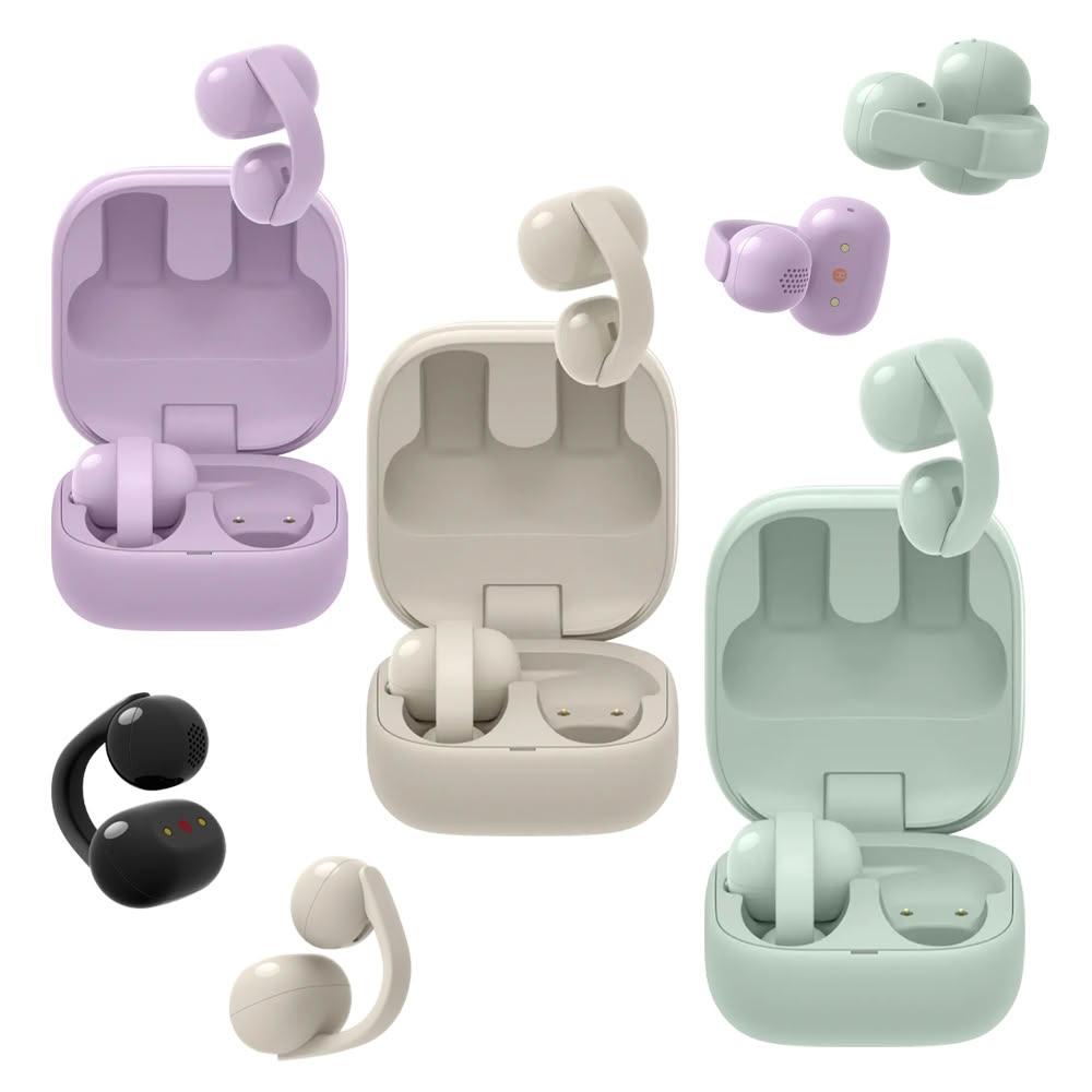 【SONY 索尼】WF-LC900 LinkBudsClip 耳夾式真無線耳機 (公司貨 保固12+6個月) 4色 可選