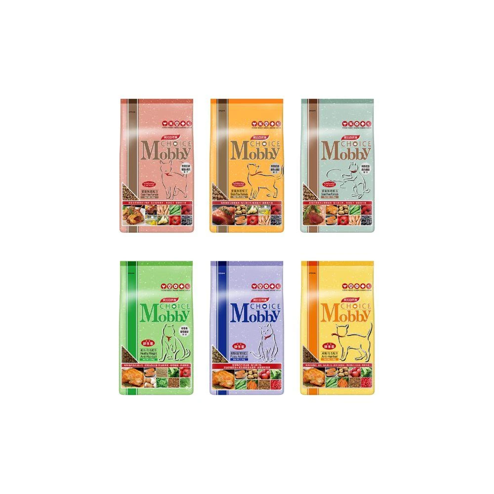 【Mobby 莫比】貓飼料 / 貓糧 / 貓乾糧 / 貓食 1.5kg-3kg 小包 -愛喵樂寵物