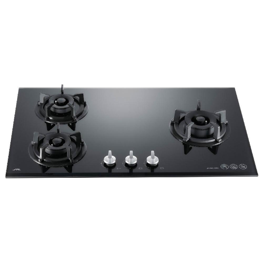 【喜特麗】JT-GC309S 三口檯面爐 JT-GC309A 三口玻璃檯面爐 贈基本安裝 高雄