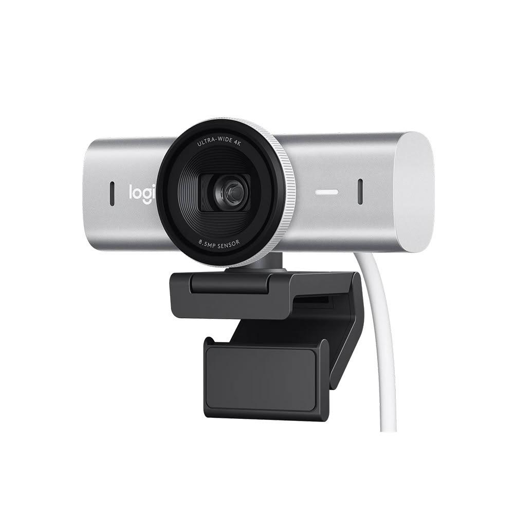 【Logitech 羅技】Logitech 羅技 MX Brio 4K Ultra HD 網路攝影機 珍珠白
