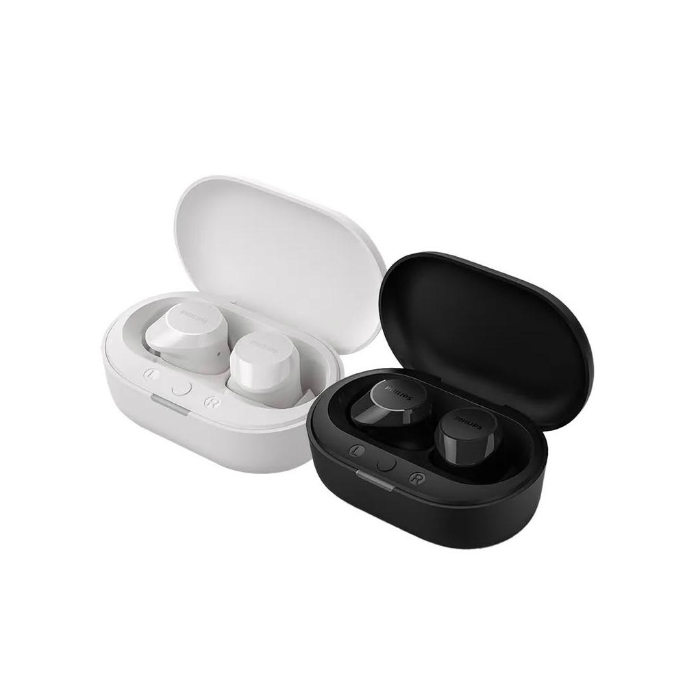 【Philips 飛利浦】通話降噪強力重低音真無線藍牙耳機-TAT1209 原廠保固兩年