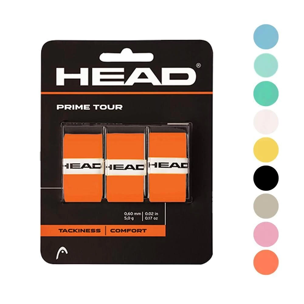 【HEAD】網球拍外層握把布 285621 一卡3入 PRIME TOUR