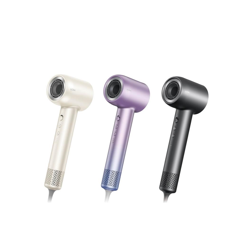 【SOLAC】魚子精華智能專業吹風機 SD850 (共三色) | 魚子醬精華修護 | 高濃度負離子 | 極輕量