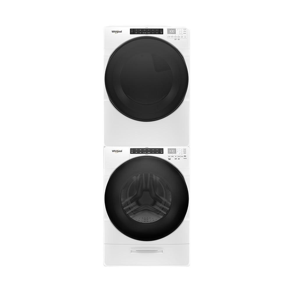 【Whirlpool 惠而浦】8TWFW8620HW+8TWGD8620HW 17+16公斤 洗乾衣機堆疊組合(瓦斯/天然氣)