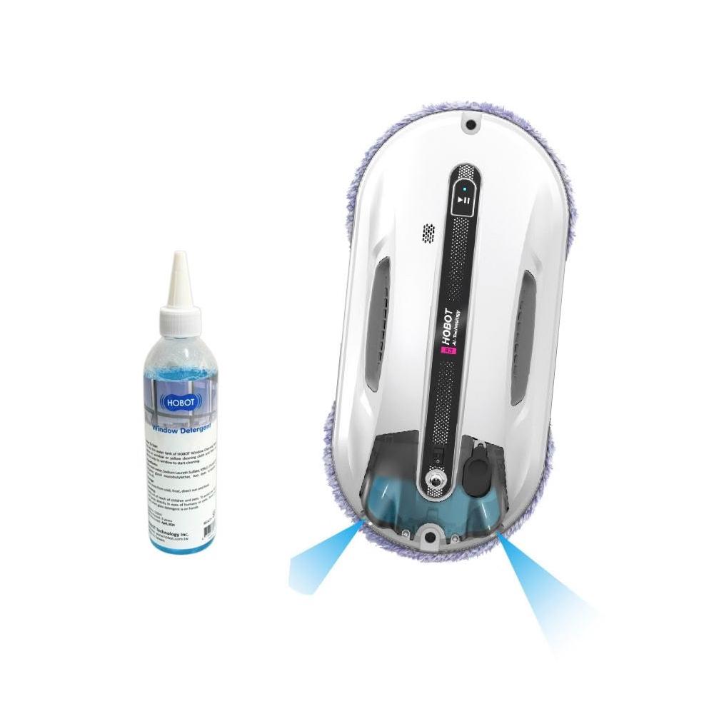 【HOBOT 玻妞】R3 超音波雙邊噴水擦玻璃機器人 送原廠專用玻璃清潔劑