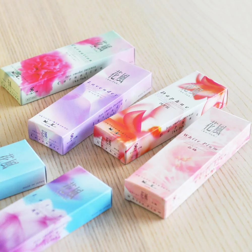 【Nippon Kodo 日本香堂】好歸覓選物所 花風系列線香/臥香小盒-多款可選