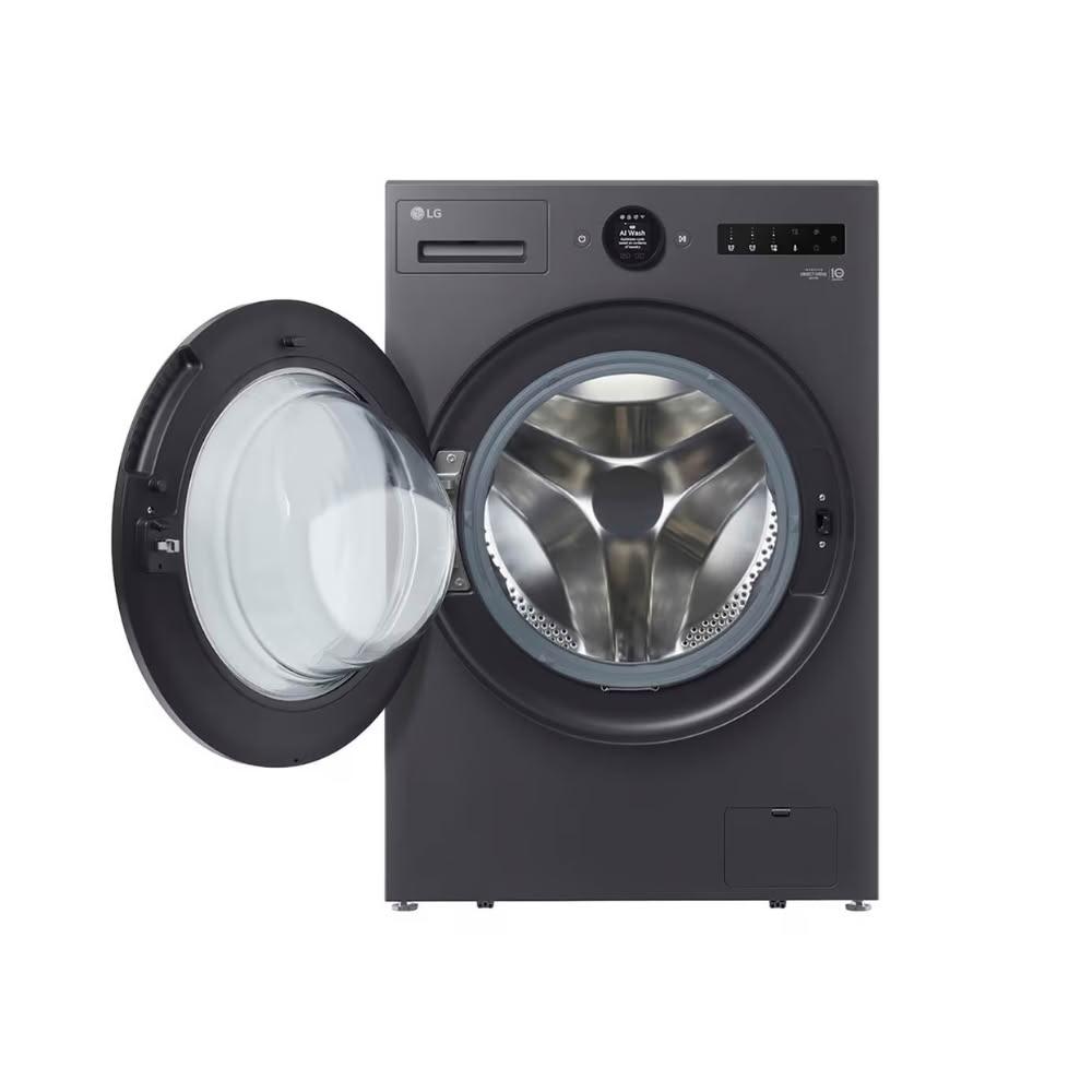  LG樂金 WD-S15NDB 滾筒洗衣機，擁有14-15KG超大容量，適合全家使用。採用變頻馬達，運轉安靜省電，內槽為耐用不銹鋼材質。尺寸寬650x深645x高950mm，黑色系設計時尚。中國製造，1年全機及馬達保固，含基本安裝服務。BSMI許可依原廠公告，提升洗衣效率，節省水電開支，是居家必備的智慧家電選擇。 