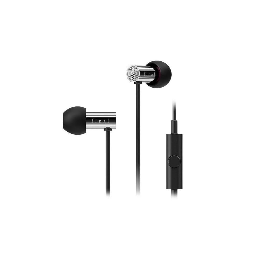 【Final】E3000C 線控麥克風 耳道式耳機 亮銀 入耳式 附原廠收納袋