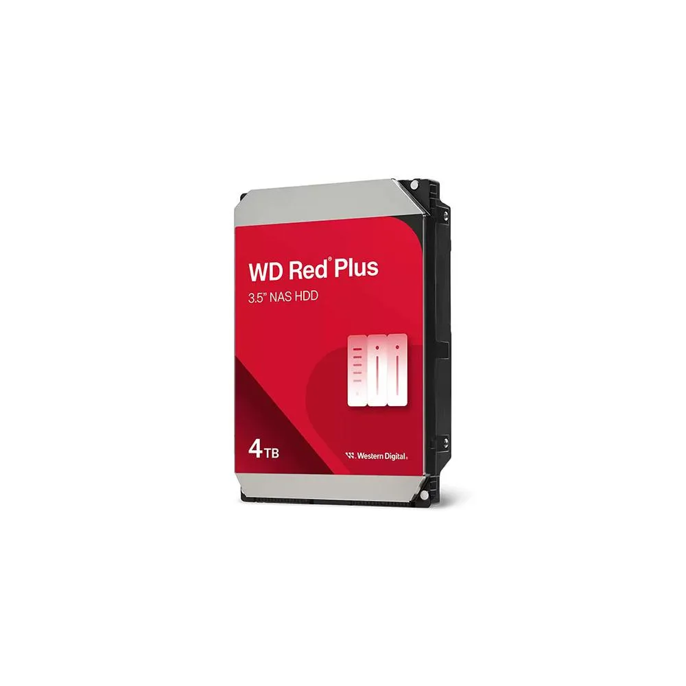 Western Digital】4TB WD40EFZZ 紅標Plus NAS專用硬碟