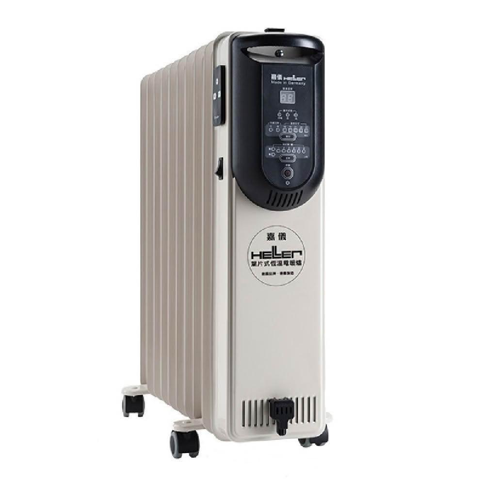 【嘉儀】德國HELLER嘉儀 電子式恆溫10葉片電暖器/電暖爐 (KED510T 基本款) 可遙控｜德國製造3年保固
