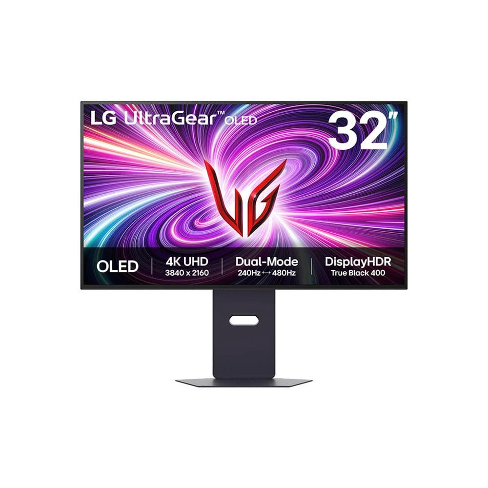 【LG 樂金】32GS95UV-B 雙模式 專業電競螢幕 32型 黑色 4K OLED 240↔480Hz 內建喇叭