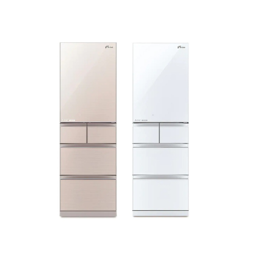 【MITSUBISHI 三菱電機】455(L) 1級變頻5門電冰箱 MR-B46F 水晶杏/水晶白 日本製/送基本安裝【贈2合1冷暖扇】