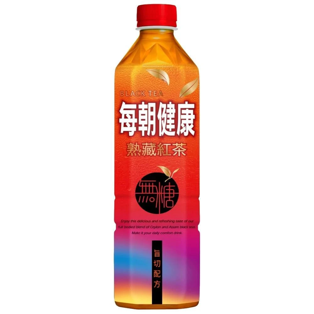 【每朝健康】無糖紅茶 650mlx24瓶