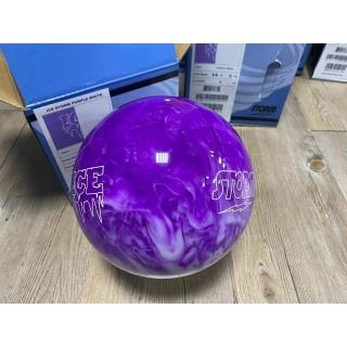全方位保齡球專賣店【Ice Storm Purple White】Spare球 輕重球 10 11 13 14磅 保齡球