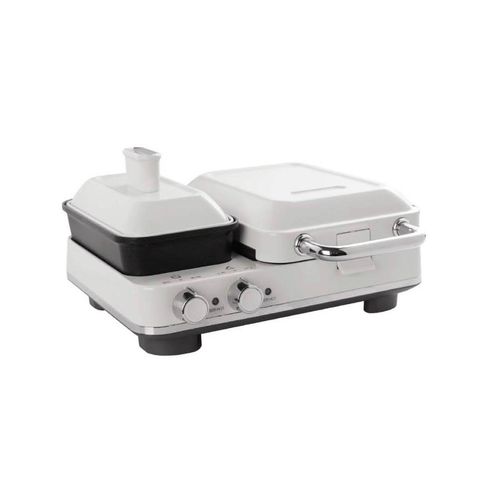 【YAMADA 山田家電】(宅配免運) 多用輕食餐點料理機 鬆餅機 三明治機 YBF-11XB01F 點心機 電烤盤